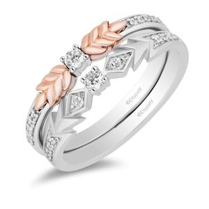 Anna & Elsa Duo Stack enchanted disney fine jewelry